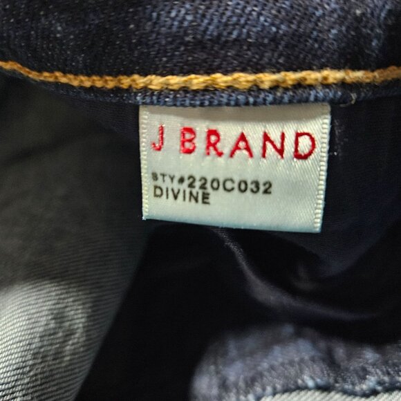 J Brand Divine Jeans Womens Size 25 Skinny Mid Rise Medium Wash Denim Pants - Picture 5 of 6
